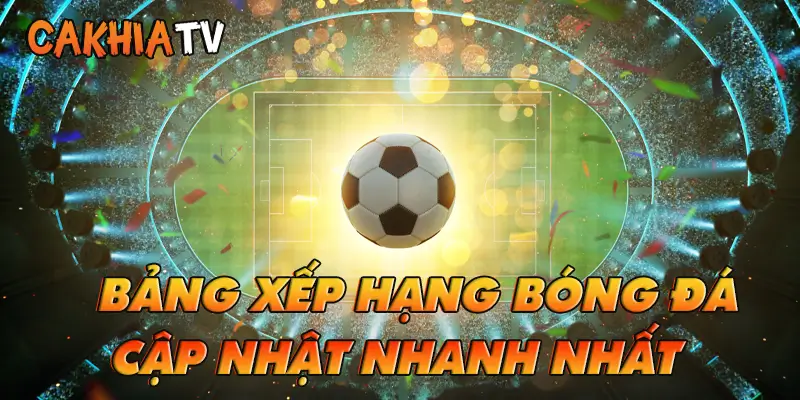 Bảng Xếp Hạng Bóng Đá Hôm Nay - BXH Ngoại Hạng Anh, La Liga, C1 | CakhiaTV