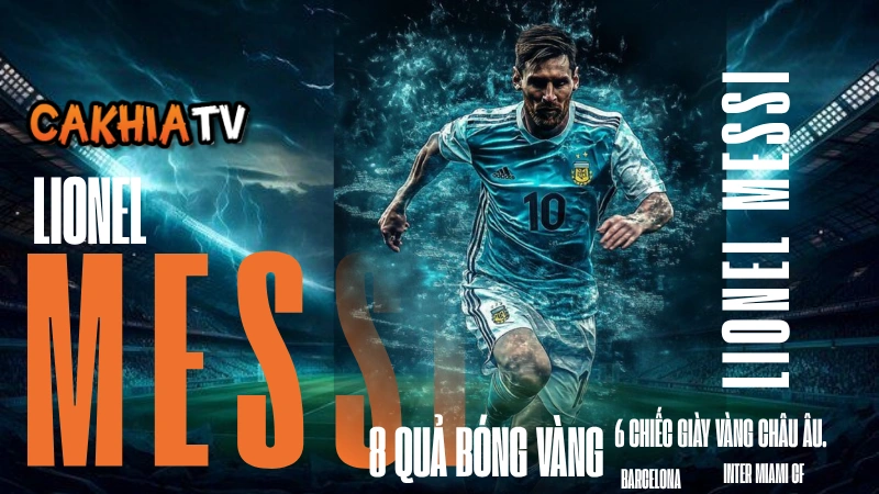 Lionel Messi thành tích cá nhân nổi bật trong sự nghiệp